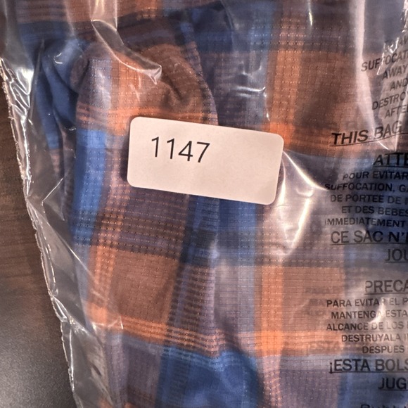 Duluth Trading Short Sleeve Button Up Camp Shirt Mens Large Tall Relaxed Fit - Picture 8 of 8